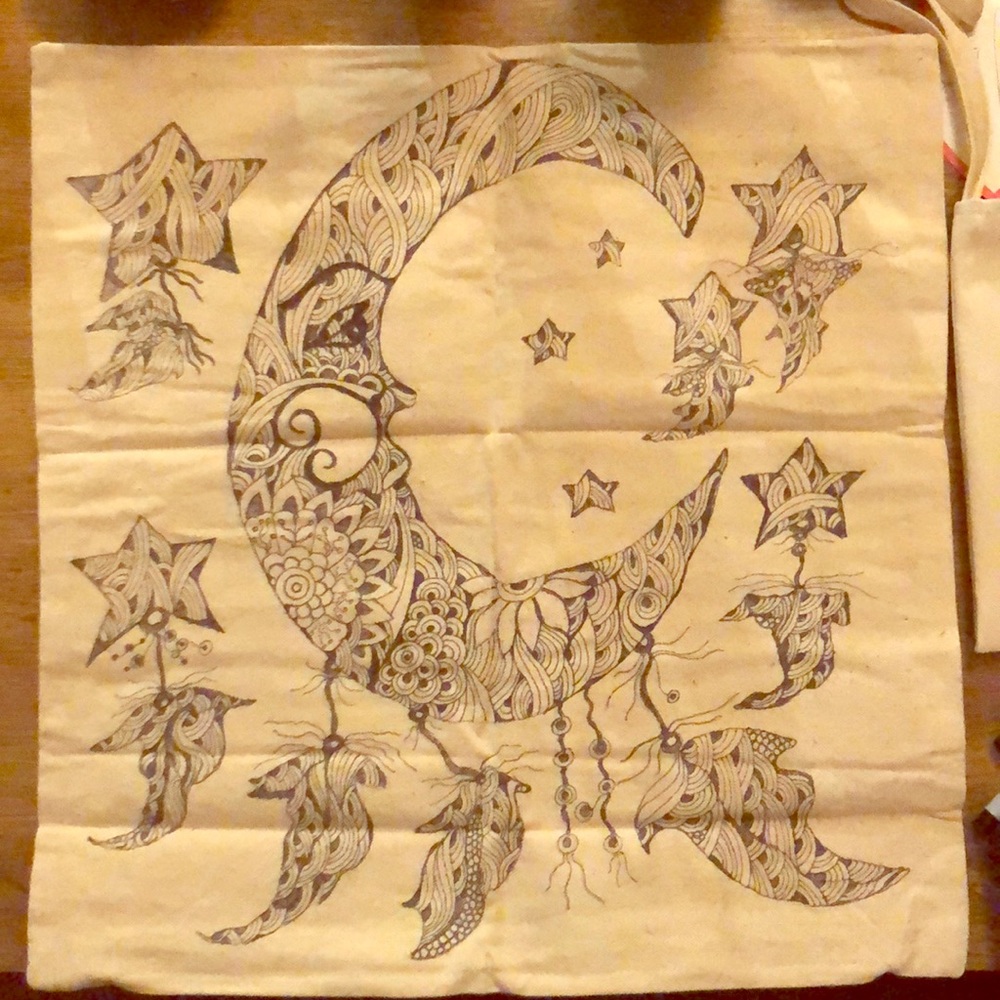 Original Handmade Pillowcase.